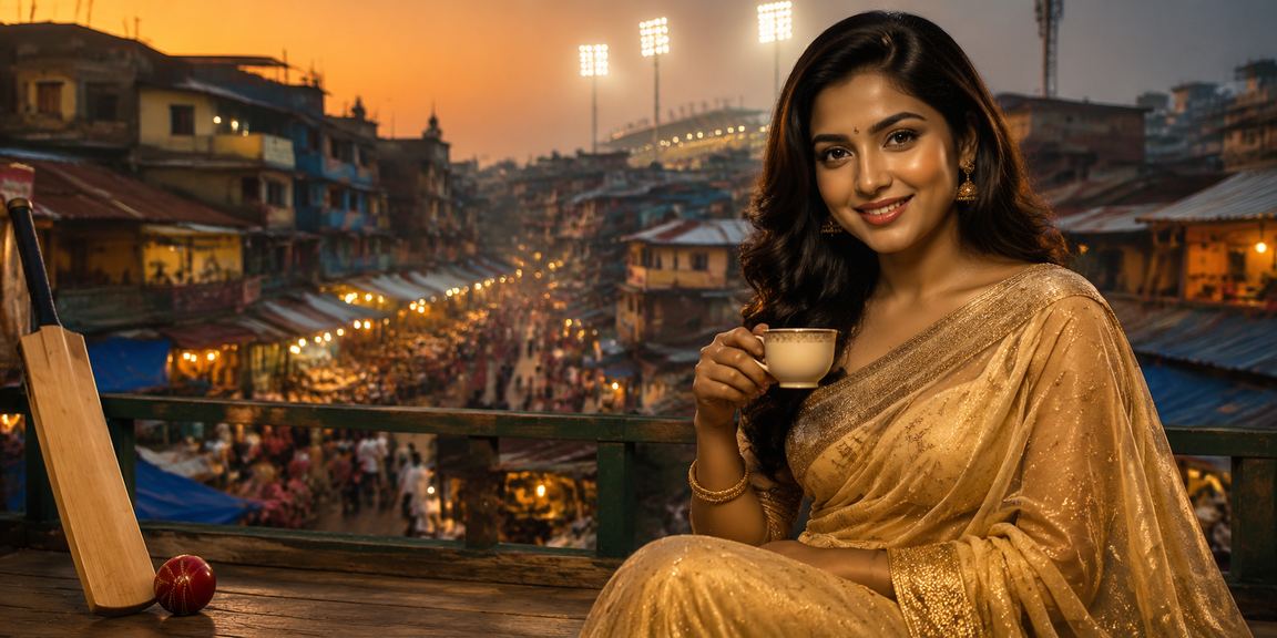 বগুড়ায় শাড়ি পরিহিতার ক্রিকেট বেটিংয়ের দৃশ্য