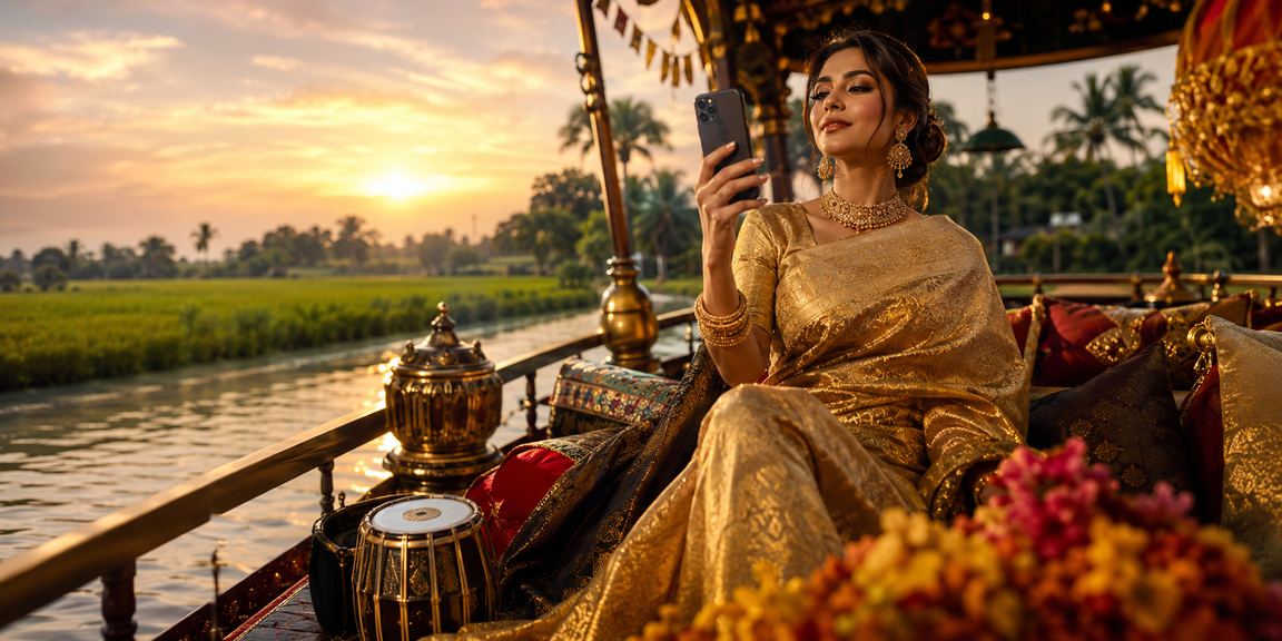 গাজীপুরের শাড়ি পরিহিত মহিলার ক্রিকেট বেটিং মুহূর্ত